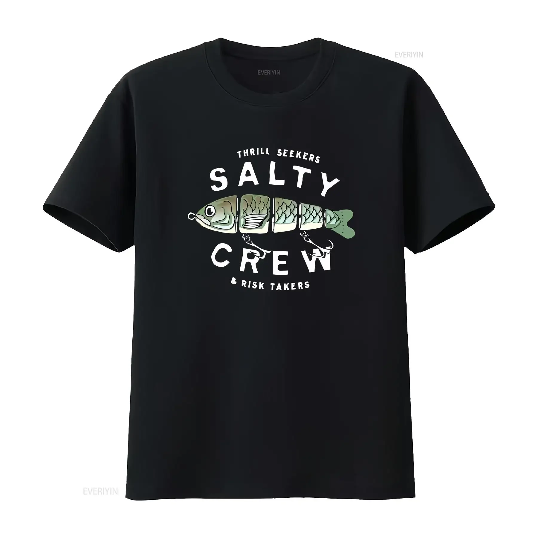 

Мужская футболка Salty Crew XL, черная, для рыбалки, 100, хлопок, большой винтажный стираный топ для повседневной носки, стильная повседневная футболка унисекс слегка