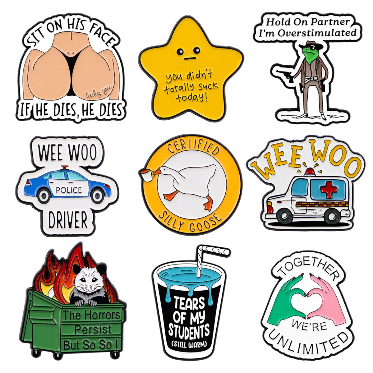 

Цитата в стиле панк, эмалированная булавка, броши на одежде, значок, сумка, одежда с лацканами, женские и мужские ювелирные изделия, подарок для друзей