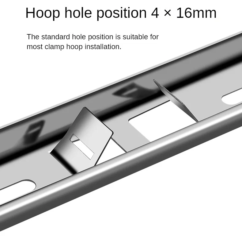 Stainless Steel Guideway Rail Track For Mounting Waterproof Enclosure Case Enclosure Box, Hoop Waterproof tank Supporter Bracket