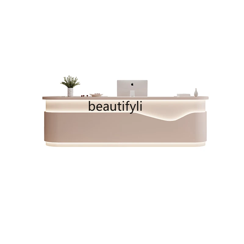 Medical Beauty Dental Hospital Reception Desk Simple Modern Clothing Store Beauty Salon Bar Cashier