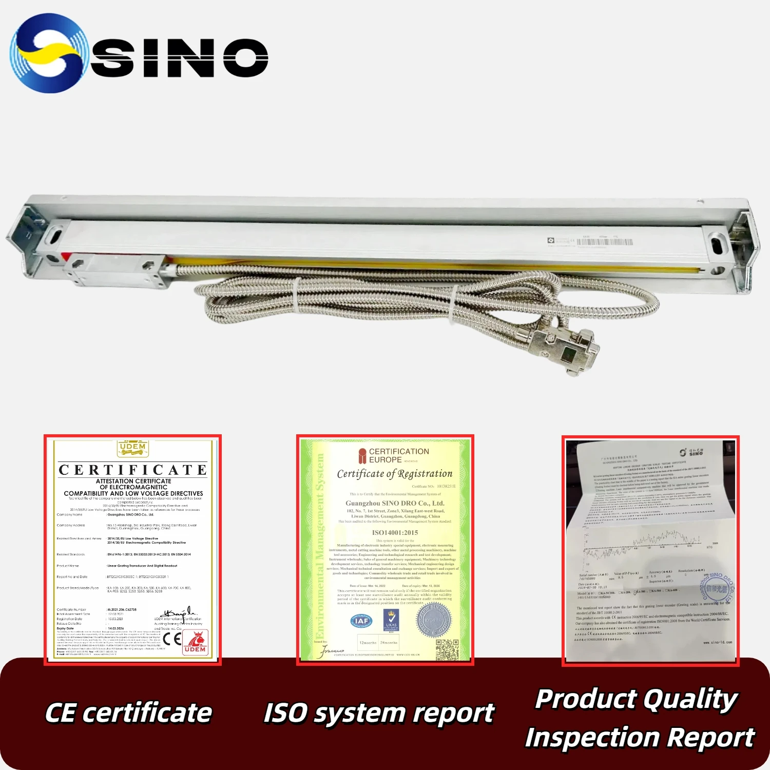 SINO 3 Axis LCD DRO Digital Readout Kit with 3pcs or 2pcs DRO Linear ...