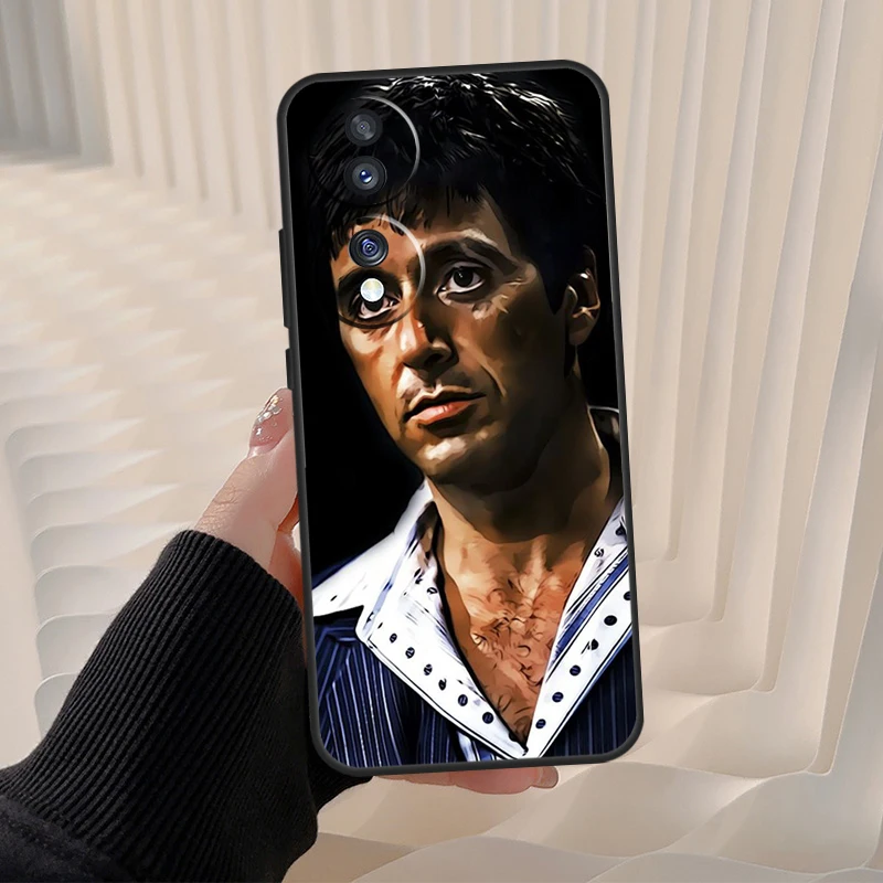 Al Pacino Scarface Case For Honor 90 Lite 70 50 X8a X9a X7a X6a X7 X8 X9 8X Magic 5 Pro Magic 4 5 Lite Cover