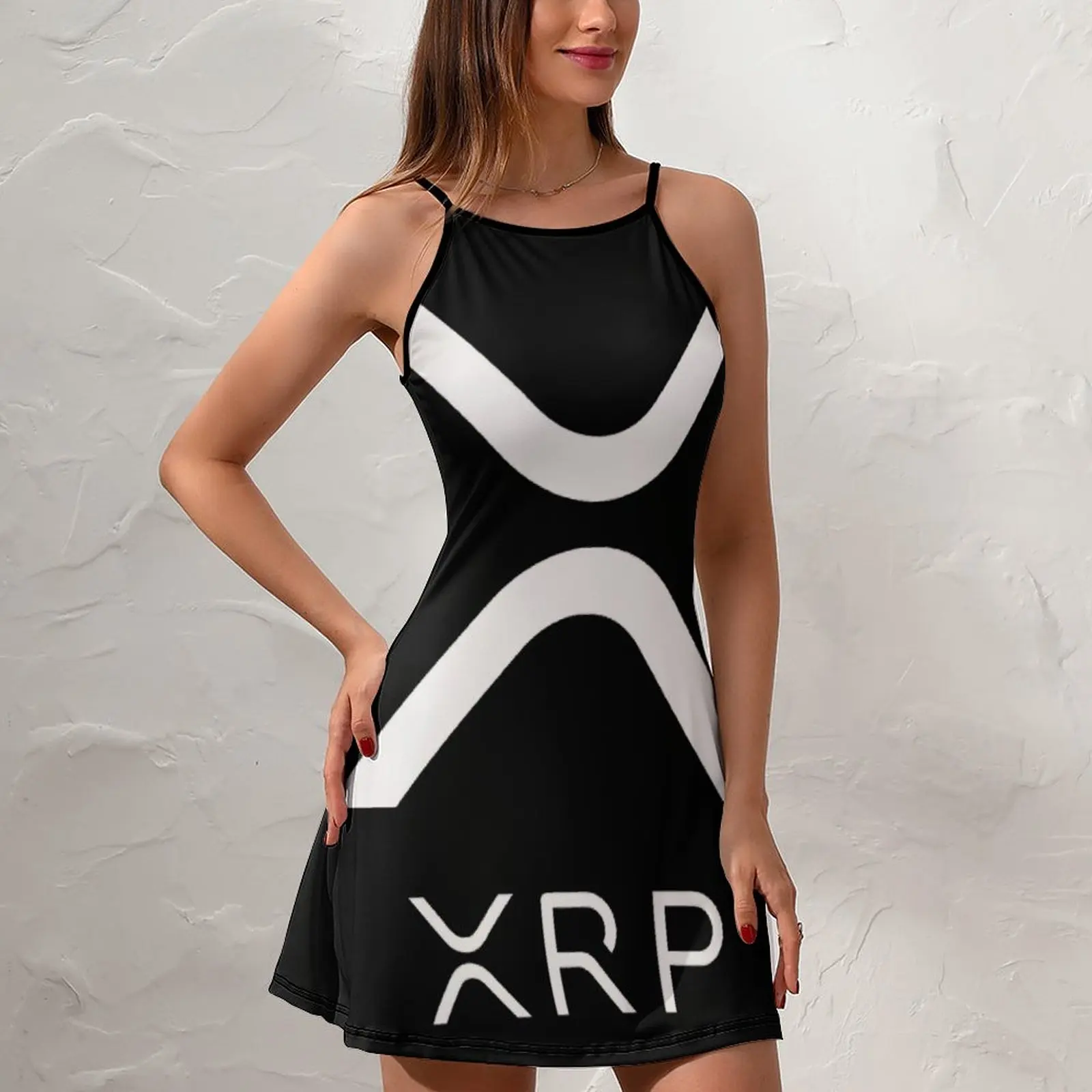 XRPNew Novelty Exotic Woman's Clothing  Women's Sling Dress Humor Graphic  Parties Dresses