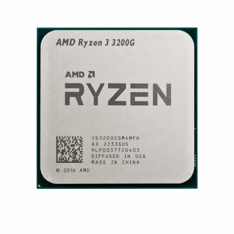 AMD Ryzen 3 PRO 3200G Desktop CPU 3.6GHz 4‑Core 4‑Thread Socket AM4 65W L3 Cache 4M Processor With Vega 8 Graphics