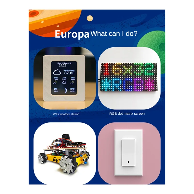 【HOME TOOLS】ESP8266 Módulo Wifi Placa de desarrollo Micro-Python Kit de programación Iot Compatible con Arduino