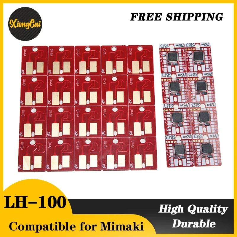 NEW LH100 spc-0659 spc-0597 one times chips for Mimaki UJF3042 UJF6042 UJF-A3FX UJF-160 UJF-1631 chips free shopping