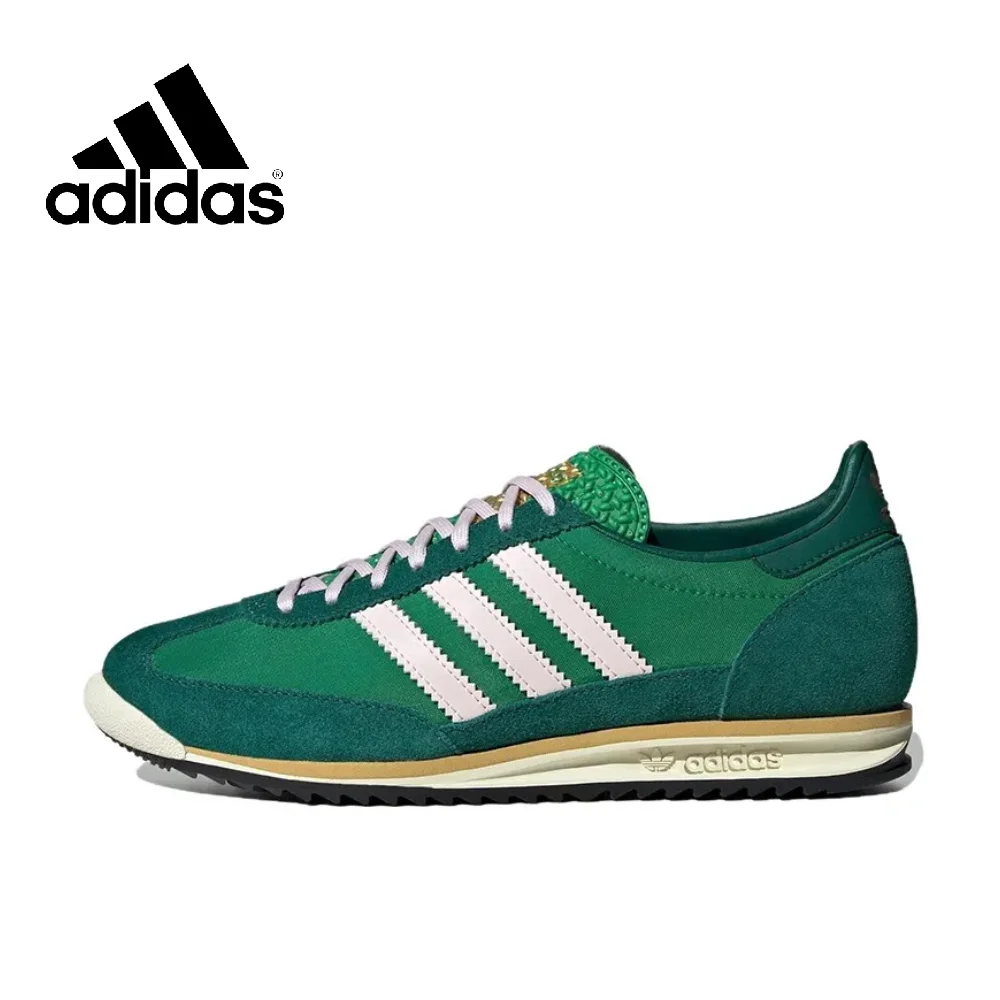 

Adidas Green and White Colorway SL 72 OG Дышащие легкие кроссовки Мужские и женские повседневные кроссовки