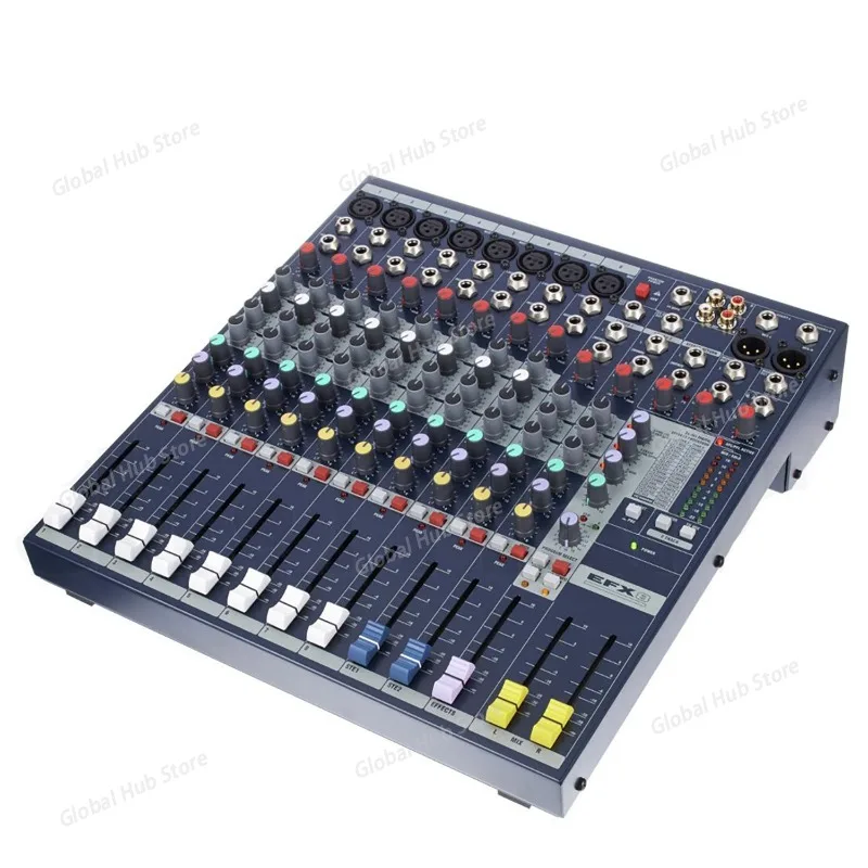 EFX8/12/16-channel Upgraded Professional Mixer with Bluetooth Effect Digital Ktv Stage Performance