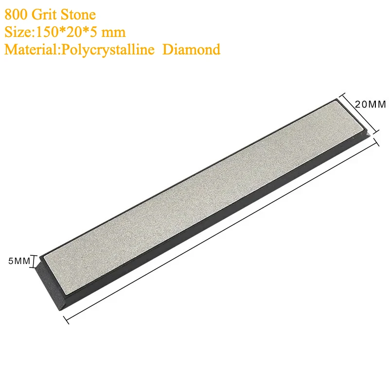 Profesjonalna osełka do ostrzenia o gradacji 800, kamień do ostrzenia do Ruixin Pro RX-008 RX-009, wymienna osełka 150x20x5mm — zdjęcie 4