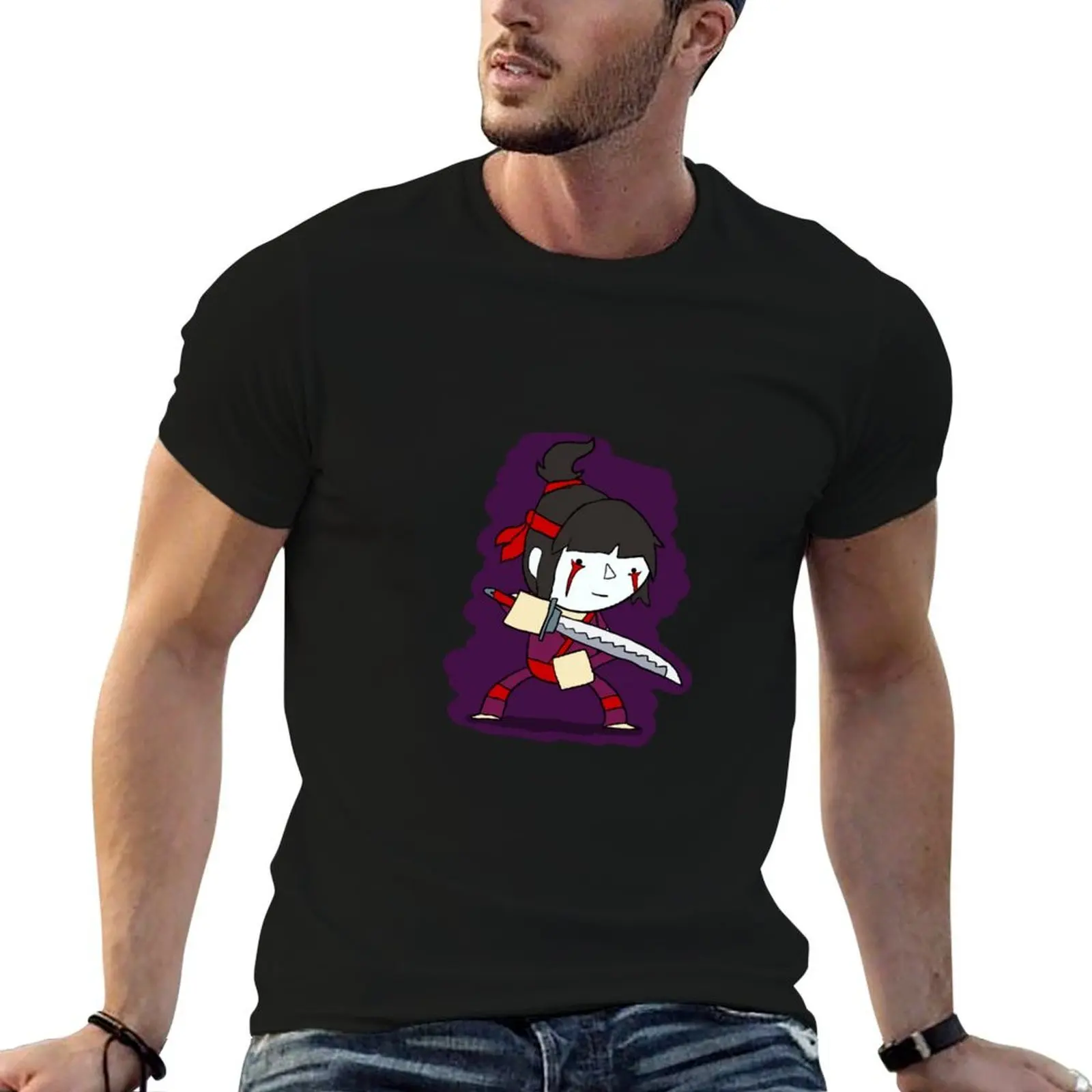 

Brawlhalla - Hattori T-Shirt man t shirts cotton man t shirt heavy cotton T-Shirt