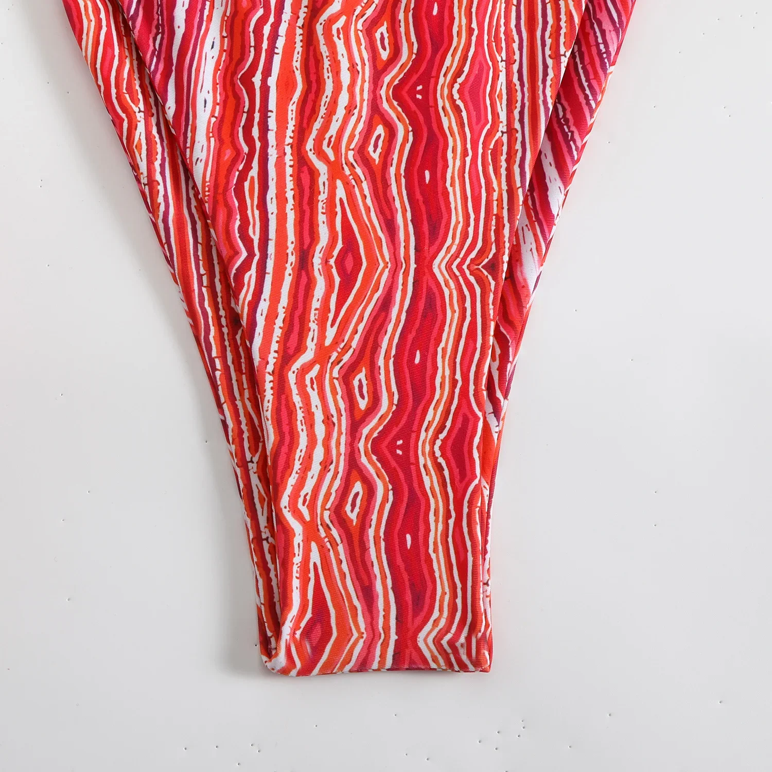 Sexy Bandeau Push Up Bikini Beach Swimwear Women Ruched String Swimsuit Printed Thong Bathing Suit Biquini Maillot De Bain Femme