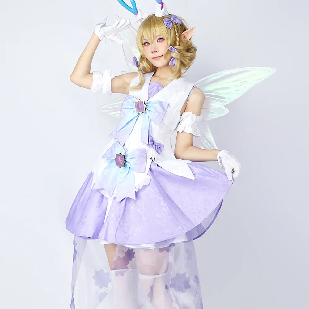 

Игра Honor of Kings King of Glory Yao Shi's Косплей Костюм Парик Униформа Хэллоуин Вечернее Платье для Женщин Comic Con Аниме Одежда