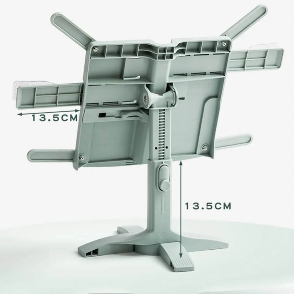 Imagem -06 - Suporte de Estante de Leitura Multifuncional Cor Sólida Ajustável Aterragem Suporte de Levantamento de Livro
