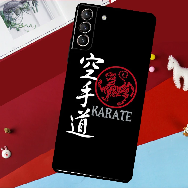 Shotokan Karate Symbol Case For Samsung Galaxy S23 Ultra S22 S21 S20 FE S8 S9 S10 Plus Note 10 20 Back Cover Shell