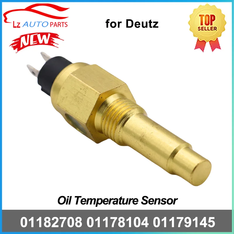 

M14x1.5 with Alarm Warning 130±3℃ Oil Water Temperature Sensor 01182708 01178104 01179145 for Deutz Max 150℃ 323-803-014-002D