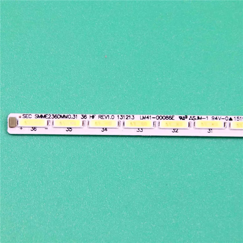 Striscia di retroilluminazione a LED per Samsung LT24D390 LT24D391 LT24D590 LT24E390 LT24H390 Barre M2LE-236SM0-R2 BN96-31048A Array Bands Nastri