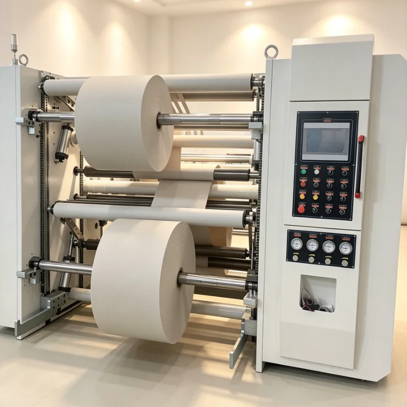Customized Slitter Rewinder Machine For Paper Roll Automatic High Speed Cutting Rewinding Industrial Durable Processing Tool