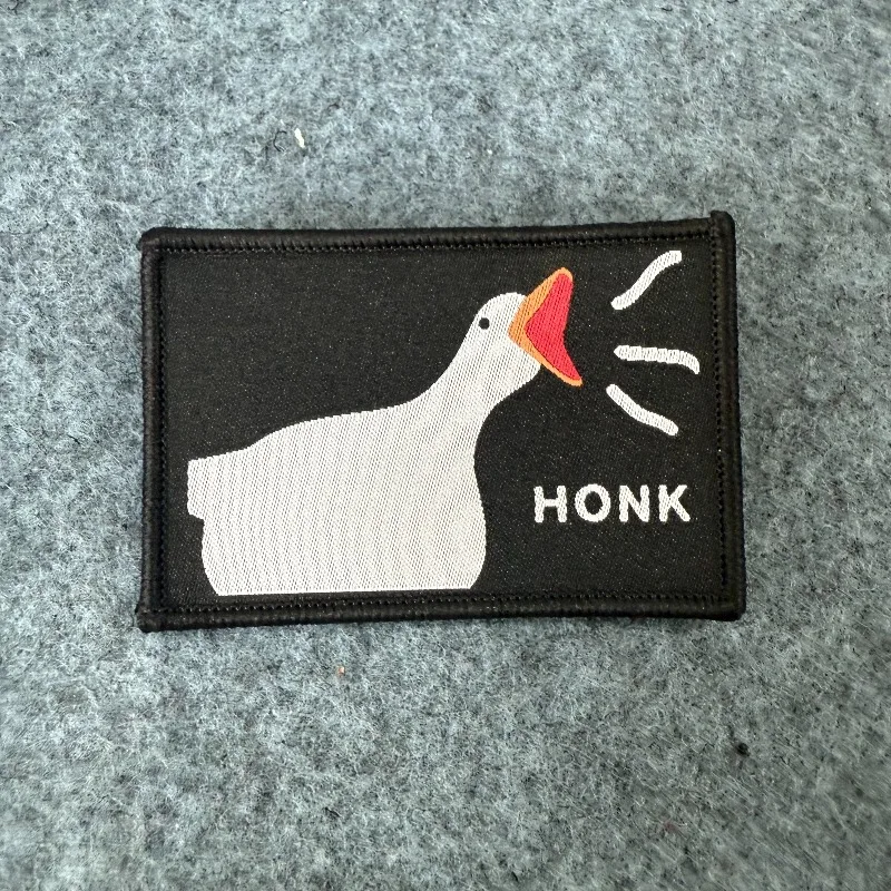 Cartoon Animal Tactical Patch Embroidery Hook and Loop Morale Badge Military Patch for Backpack Clothing Decorated Applique