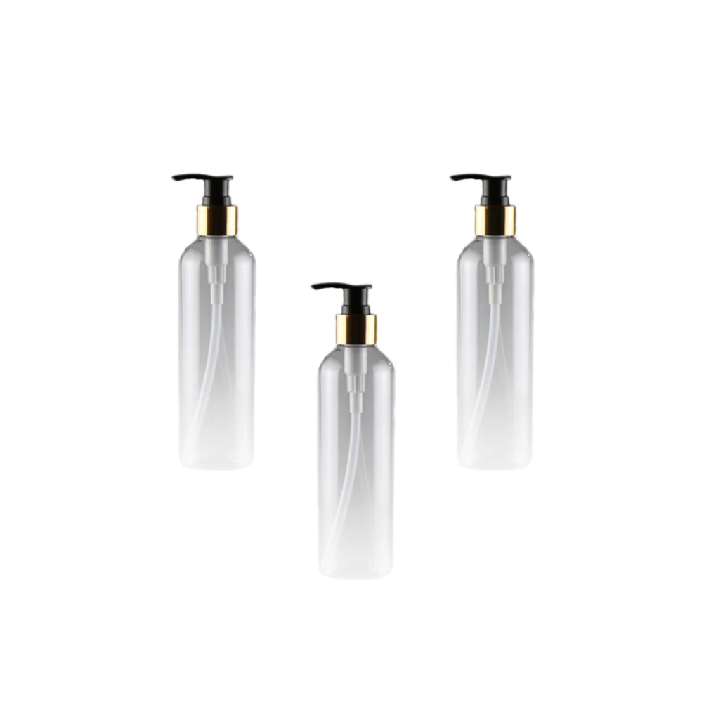 

Pump Subpackaging Leakproof PET Emulsion Bottles Refillable Travel Size Squeeze Dispenser for Cream Lotion Detergent