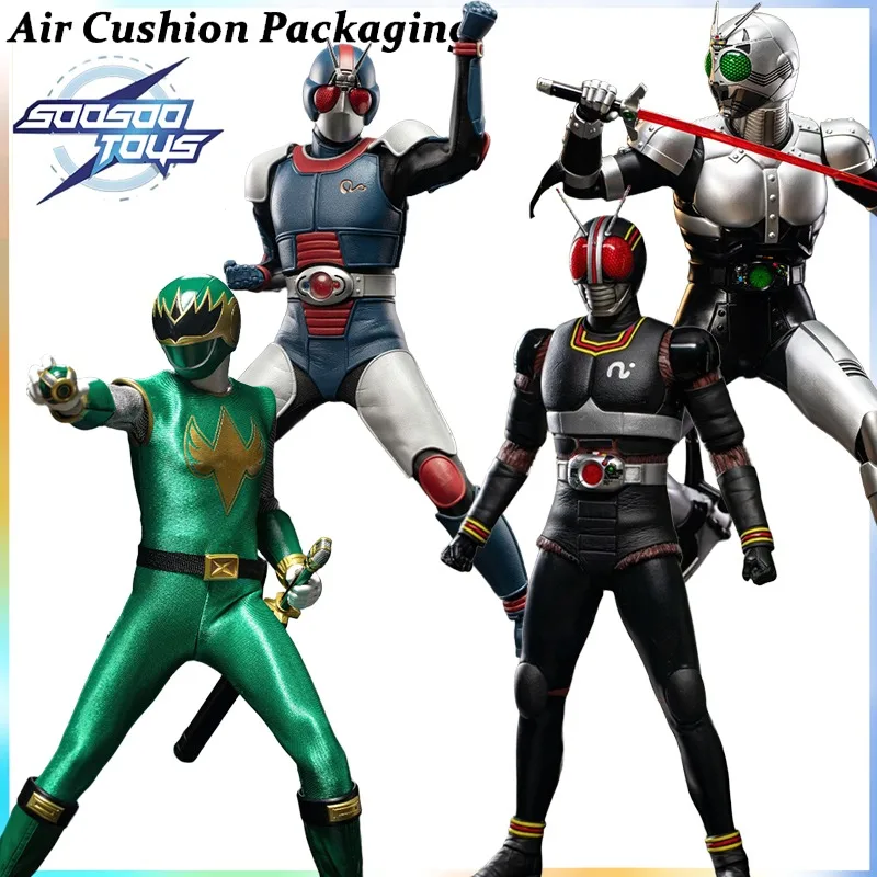 

SOOSOOTOYS Genuine Dragon Team Angry Prince Black Locust Warrior Silver Shadow Warrior 1/6 Action Figures Model Toy Gifts