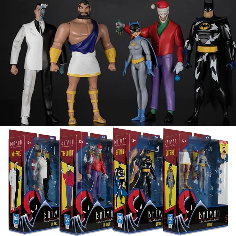 McFarlane Toys The Animated Series Batman Action Figure Maxie Zeus Batgirl The Joker Anime Figure Collection Model Toy Gifts