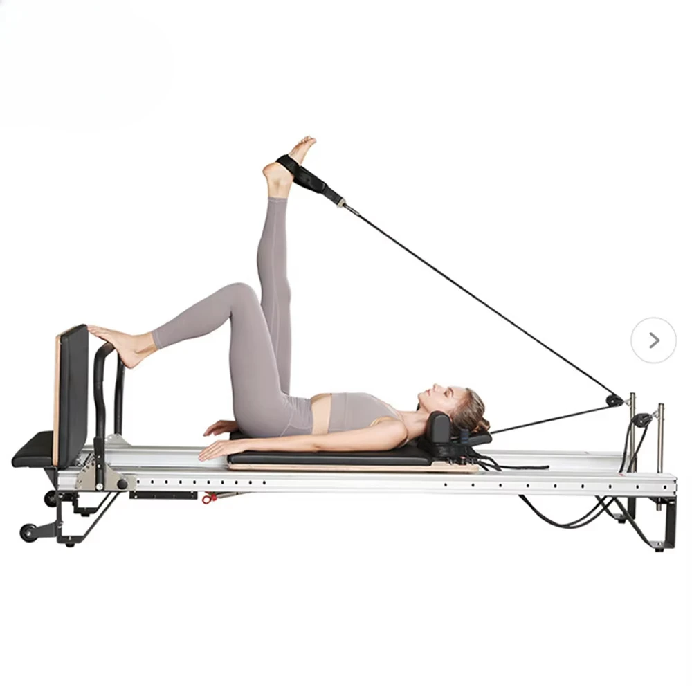 The latest Pilates reformer and oak maple foldable reformer high-quality exercise machine