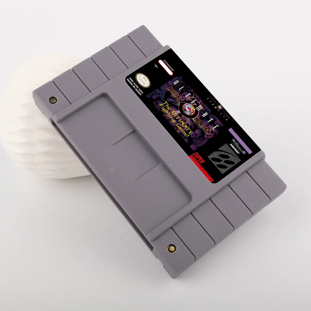 Ultimate Mortal Kombat 3  Action Game for SNES 16 Bit Game for Nintendo USA NTSC System