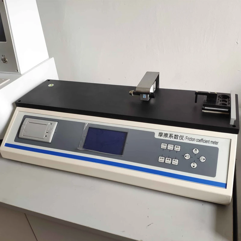 Friction coefficient tester Plastic film Paper sheet friction coefficient test Surface sliding friction coefficient tester