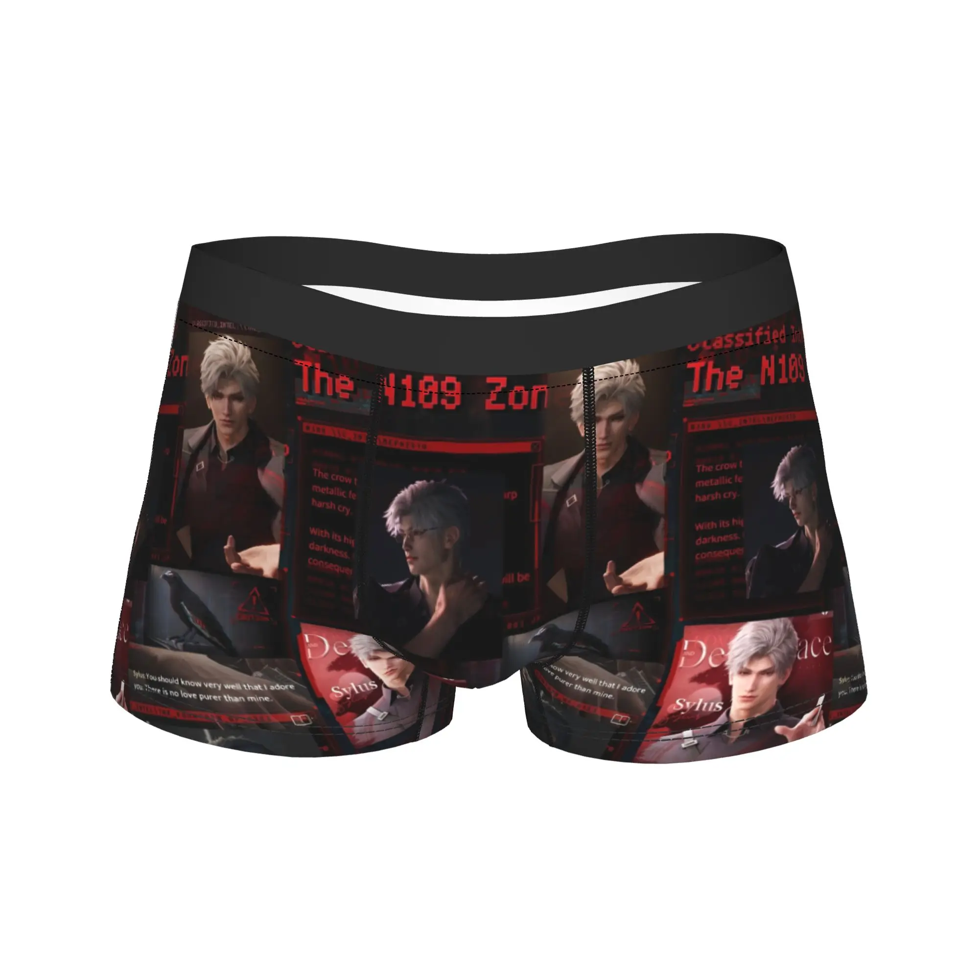 

Love and Deepspace Boxer Shorts Pouch Underwear Trenky Custom DIY Boxer Brief Sexy Soft Man Panties Plus Size