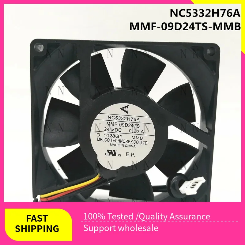 WEP FOR Mitsubishi driver fan NC5332H76A MMF-09D24TS-MMB 24V 0.22A 3-pin 9025 9CM