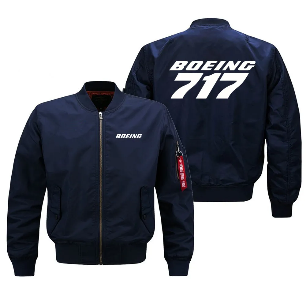 

High Quality New Pilot Plane Boeing 717 Ma1 Men Bomber Jacket Outdoor Military Airplane Autumn Winter Man Coats Jacket S-8XL