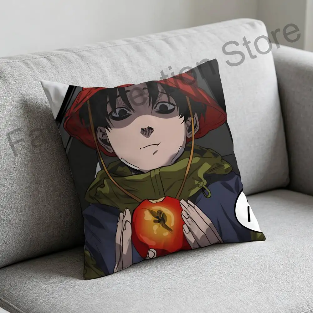 Killing Comic S-Stalking Pillow Case cute cartoon anime peripheralsBedroom Sofa Decorative Cushion Cover Soft Cushion Cover