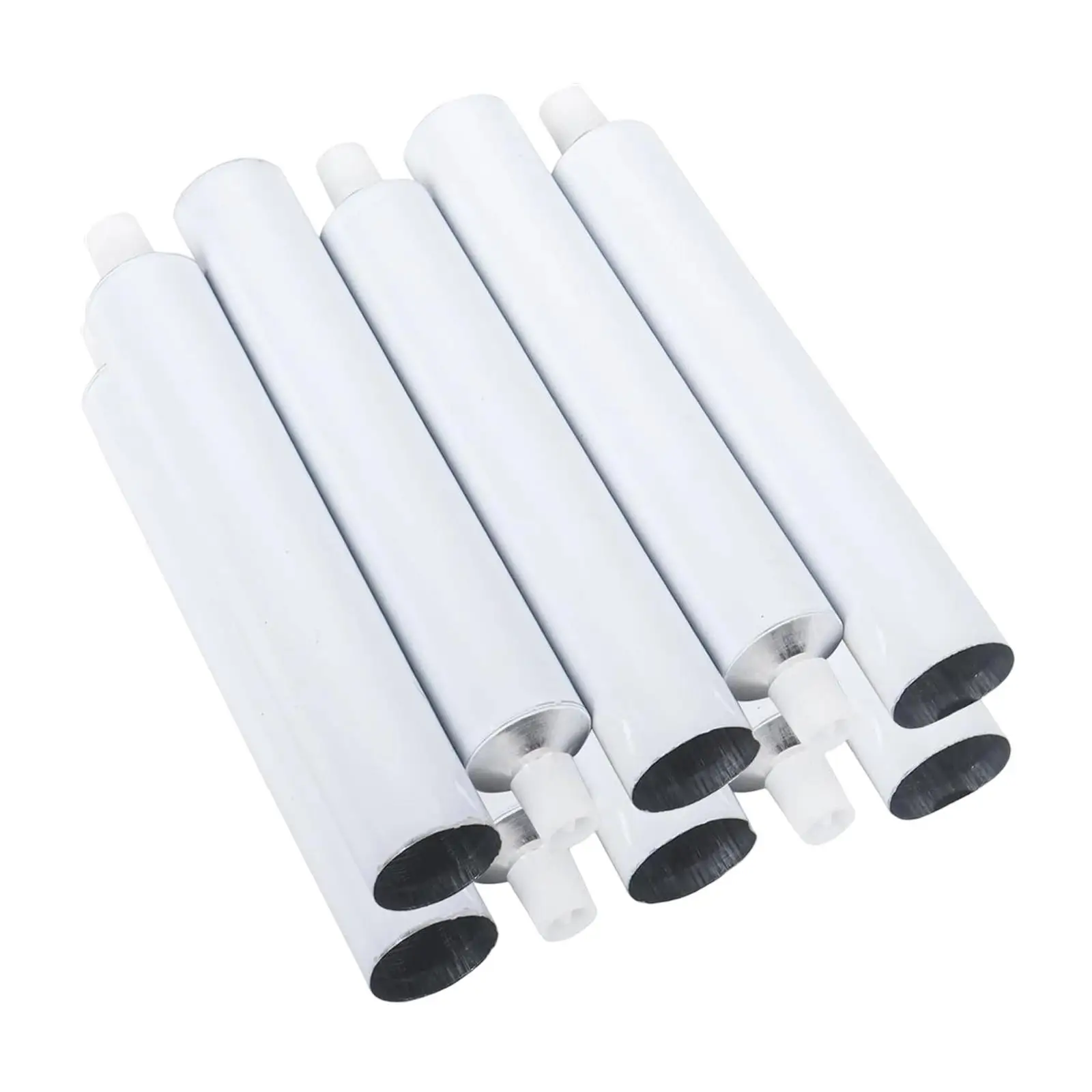 10 Pcs Empty Aluminum Paint Tubes 60ml Paint Tubes Toothpaste Containers Sample Packing Bottles Jars for Oils and Making Paints