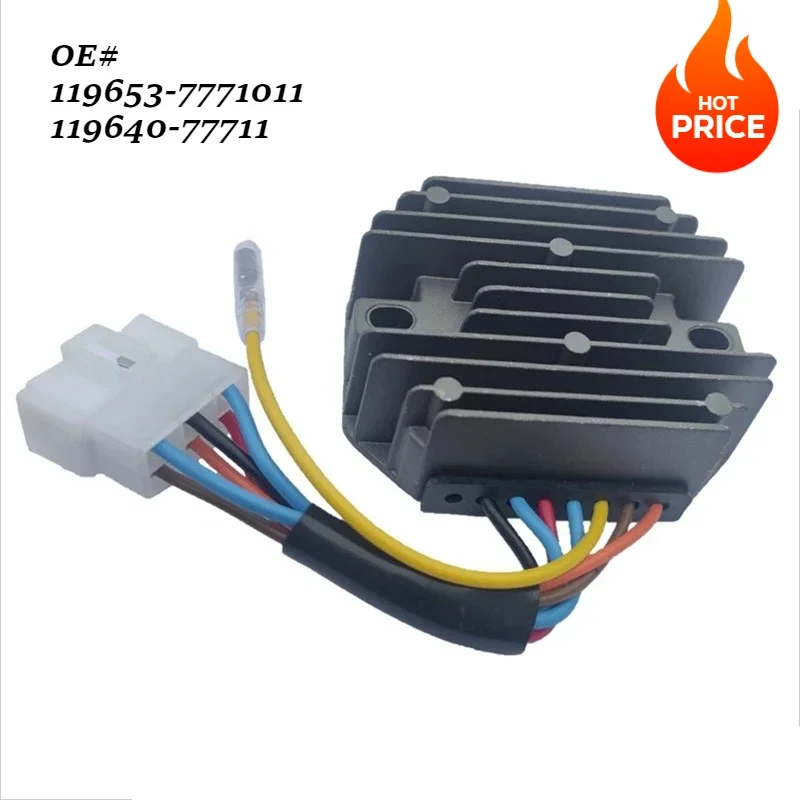 

Motorcycle Voltage Regulator Current Rectifier Motorcycle Voltage Regulator For Komatsu Yanmar 119653-7771011 119640-77711