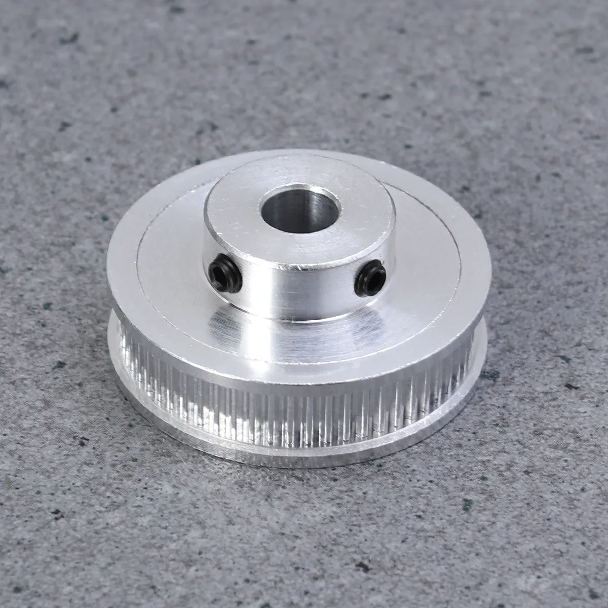 Gt2 Aluminum Timing Pulley 8Mm Shaft Hole Smooth Finished Synchronous Wheel for 3D Printer Build Belt Transmission Component