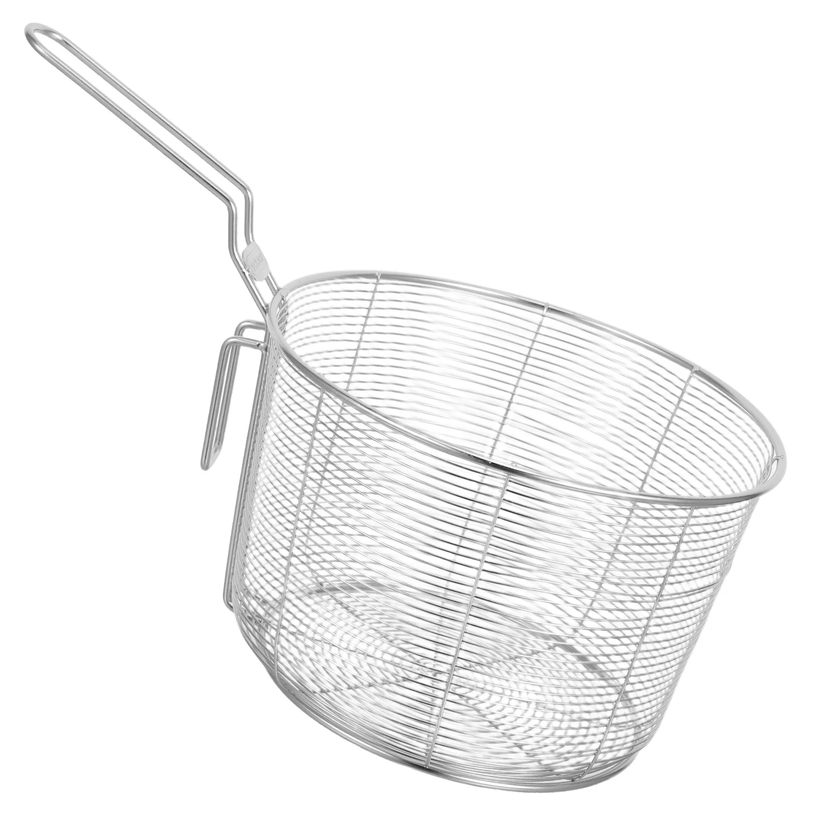 

Stainless Steel Noodle Strainer Pasta Colander Heat Resistant Mesh Ladle for Home Kitchen Easy Storage Practical Design
