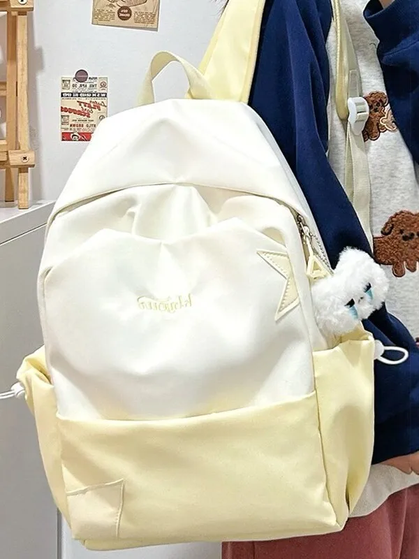 roujedsyle-high-capacity-school-backpack-for-girls-double-shoulder-korean-style-backpack-waterproof-commuter-backpack