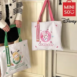 Sanrio Series Hello Kitt Single Shoulder Tote Bag Women Large Capacity Tote Bags Fashion Cartoon Bag Shopping Single Shoulder