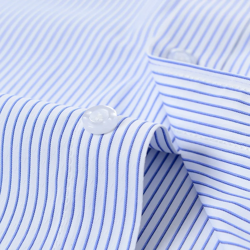 Summer Short-Sleeved Men\'s Shirts Formal Wear Comfortable And Easy To Care Fashionable Business Office White Red Yellow Shirts