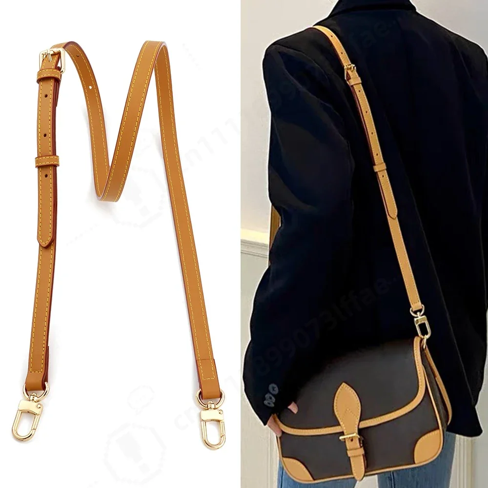 1Pc PU Leather Bag Straps for Speedy 20 25 30 Adjustable Shoulder Straps Punch-free Crossbody Long Bag Belt Bag Accessories
