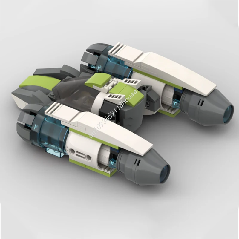 

224 шт. MOC GRAVITY RACER космические строительные блоки Рождественский подарок DIY образовательный ремесленный проект идеально подходит для творческих семьи