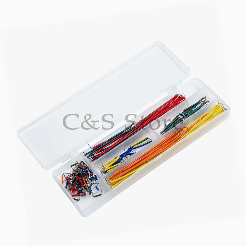 140pcs U Shape Solderless Breadboard Jumper Cable Wire Kit