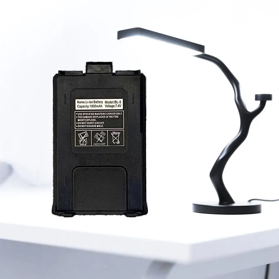 

UV-5R BL-5 Short Ver. 1800Mah Walkie - Talkie Battery High-Efficiency For Baofeng UV5R UV5-RA UV-5RE