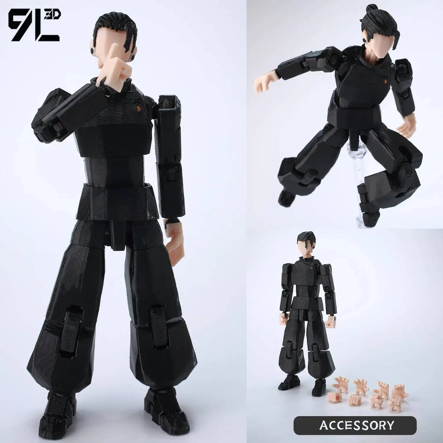 ​ 9L3D Lucky13 Wederzijdse Hulp Jujutsu Fushiguro Toji Wederzijdse Hulp Satoru Acchion Figuur Dummy13 T13 Multi-Gemeenschappelijke Hulpels en ys Titan13