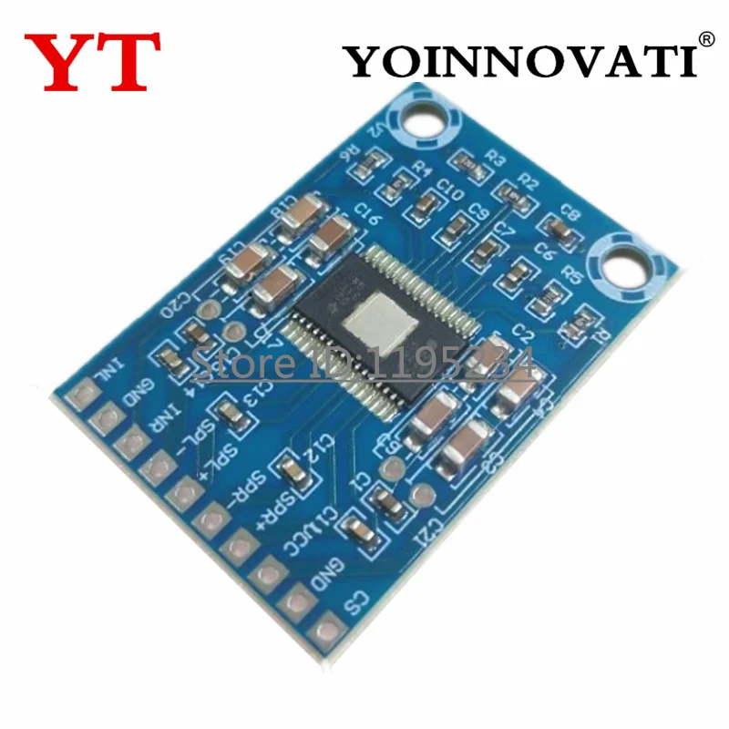 1pcs - 10pcs XH-M562 Version Of TPA3116D2 Digital Audio Amplifier Board Class D Power Amplifier Board Ultra-thin Double 50W