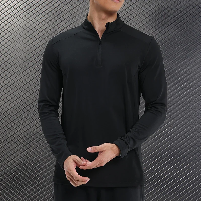 

Mens Gym Compression Shirt Fitness Quick-drying Breathable Long-sleeved T-shirt Muscle Fit Sports Top Running Training Clothes