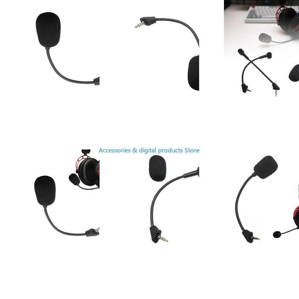 77JD Replacement Microphones For Cloud Noise Cancelling Headsets