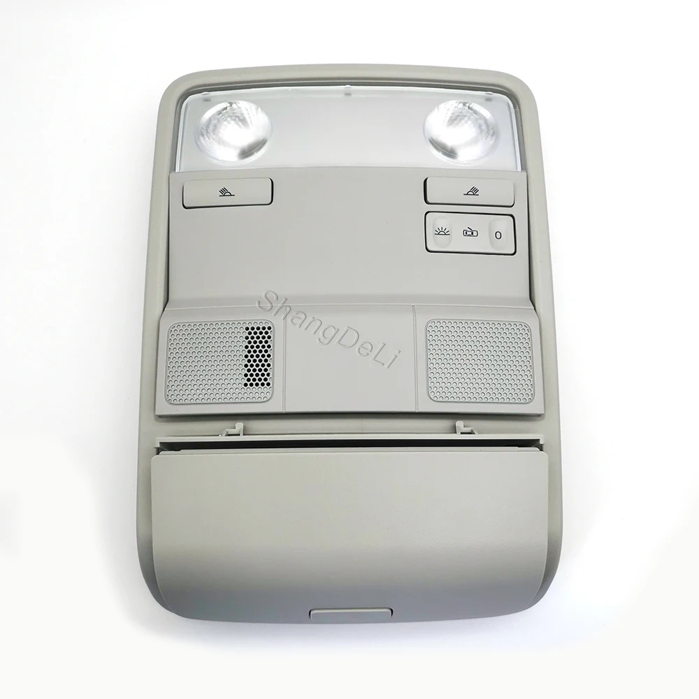 1 قطعة صالح للجولف 5 جولف 6 ل باسات B6 2006 2007 2008 2009 رمادي سيارة الداخلية قبة القراءة ضوء سقف مصباح السقف نظارات #4