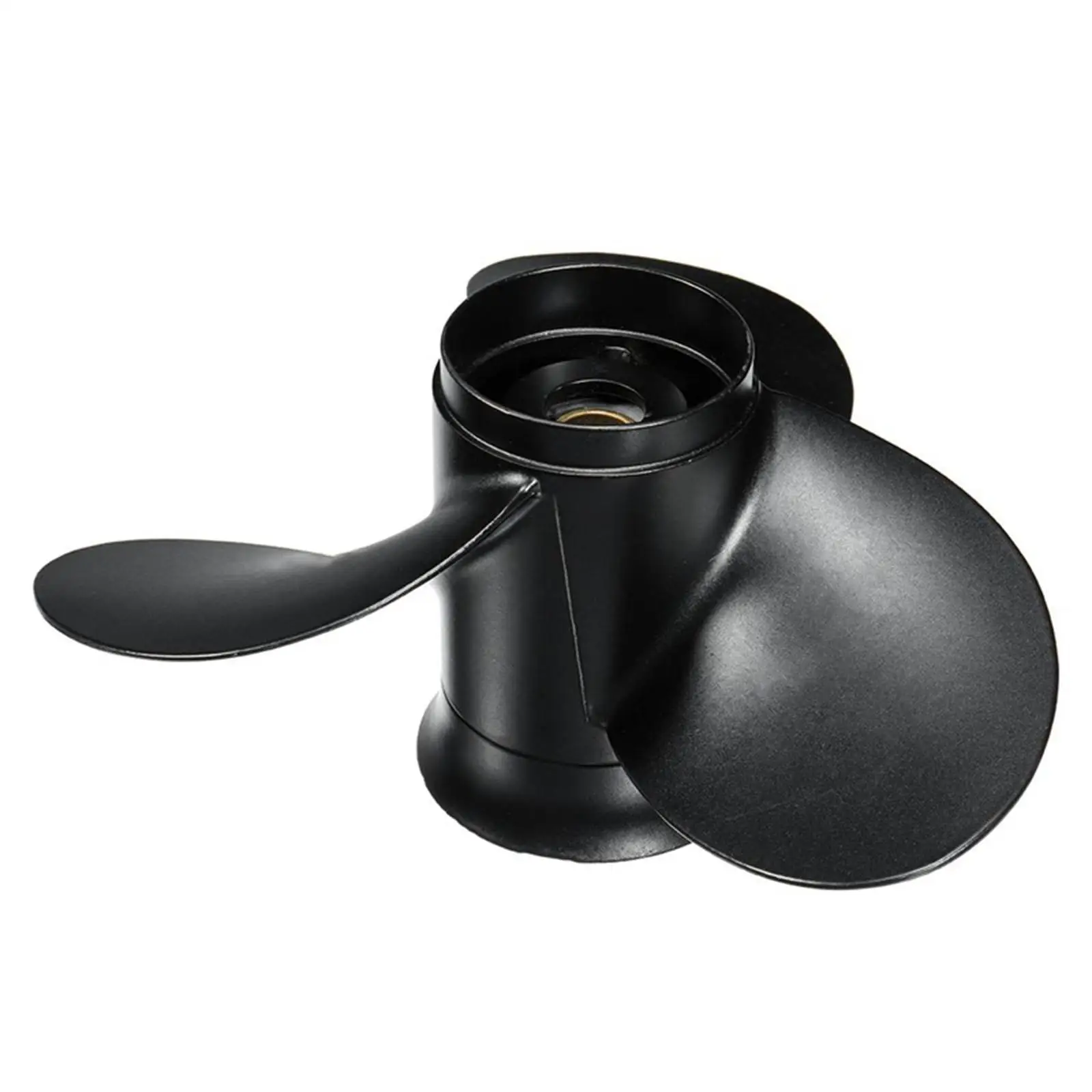 

Durable Outboard Propeller 235mm Aluminum Black Marine Engine Accessory for Suzuki DT9.9 DF15A DF20A