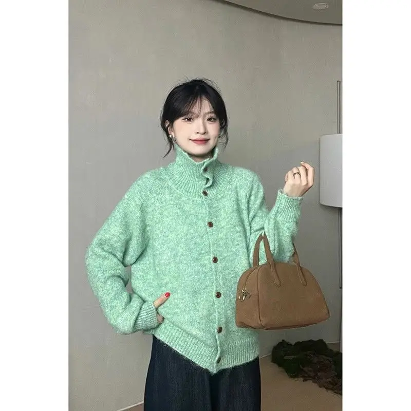 

Sweaters Jumpers Cardigans Womens Jersey Cotton Polka Dot Print Girlfriend Vintage Retro 50s Rockabilly Cute Classic Nostalgic